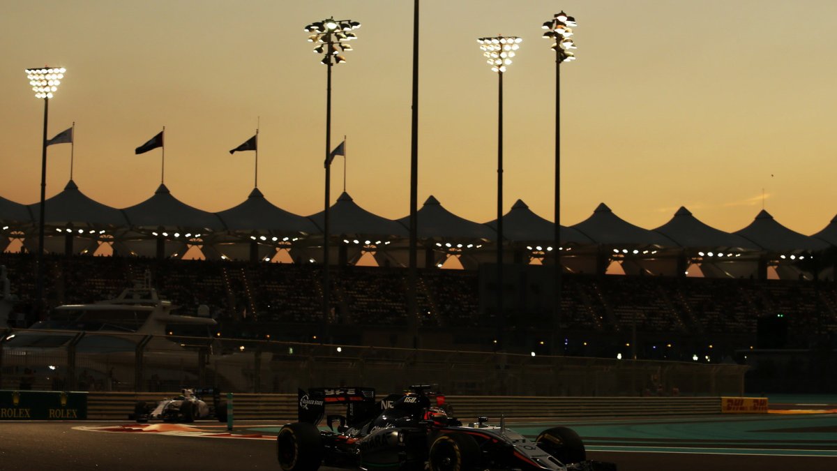 Nico Hülkenberg v Abú Zabí