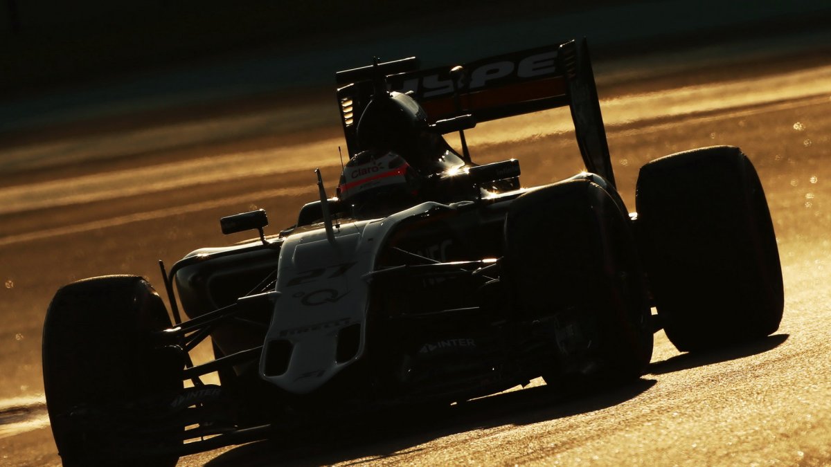 Nico Hülkenberg v Abú Zabí