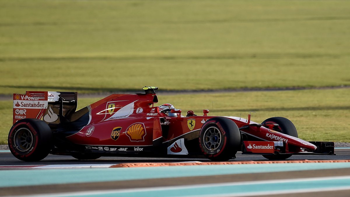 Kimi Räikkönen v Abú Zabí