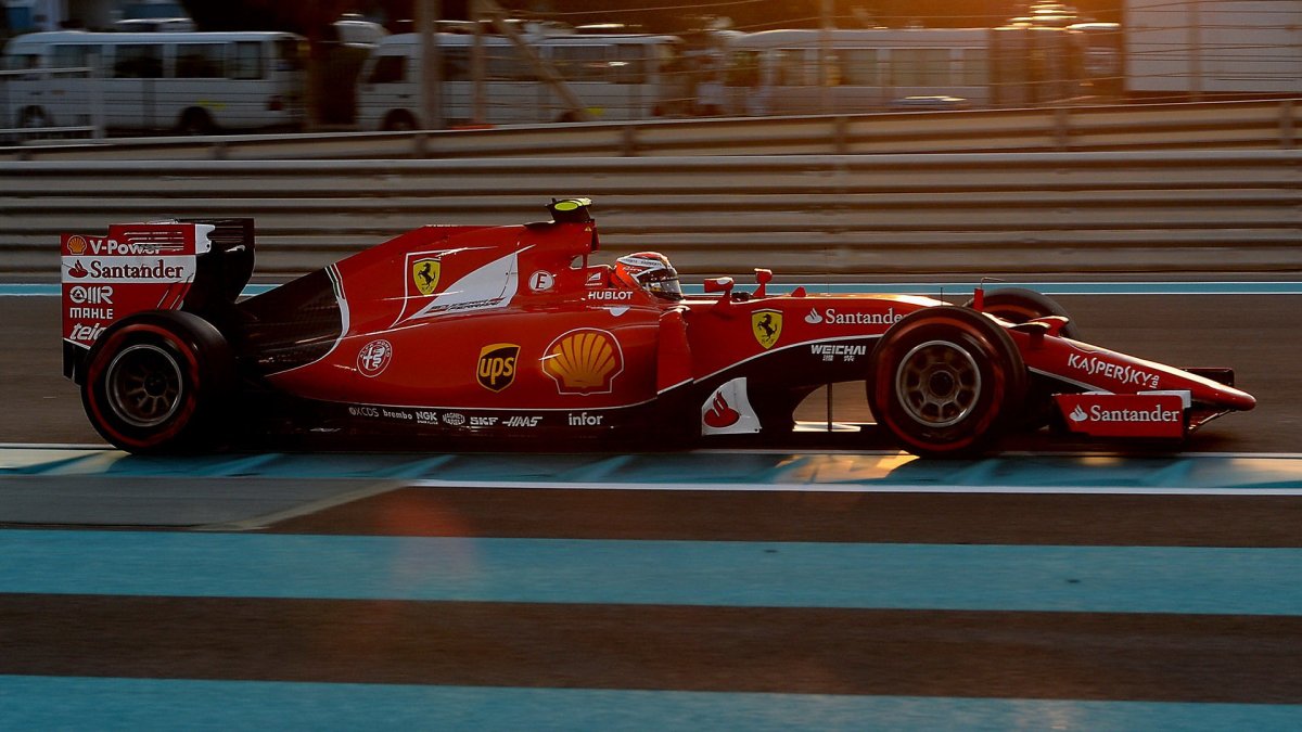 Kimi Räikkönen v Abú Zabí