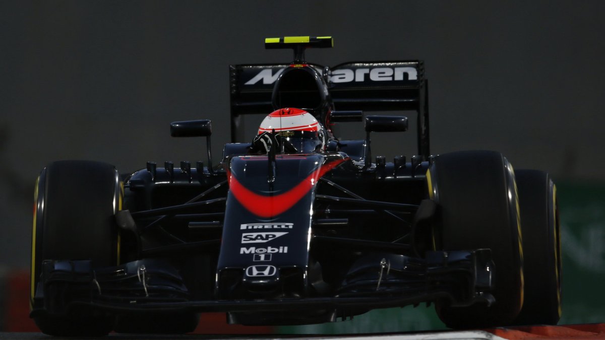 Jenson Button v Abú Zabí