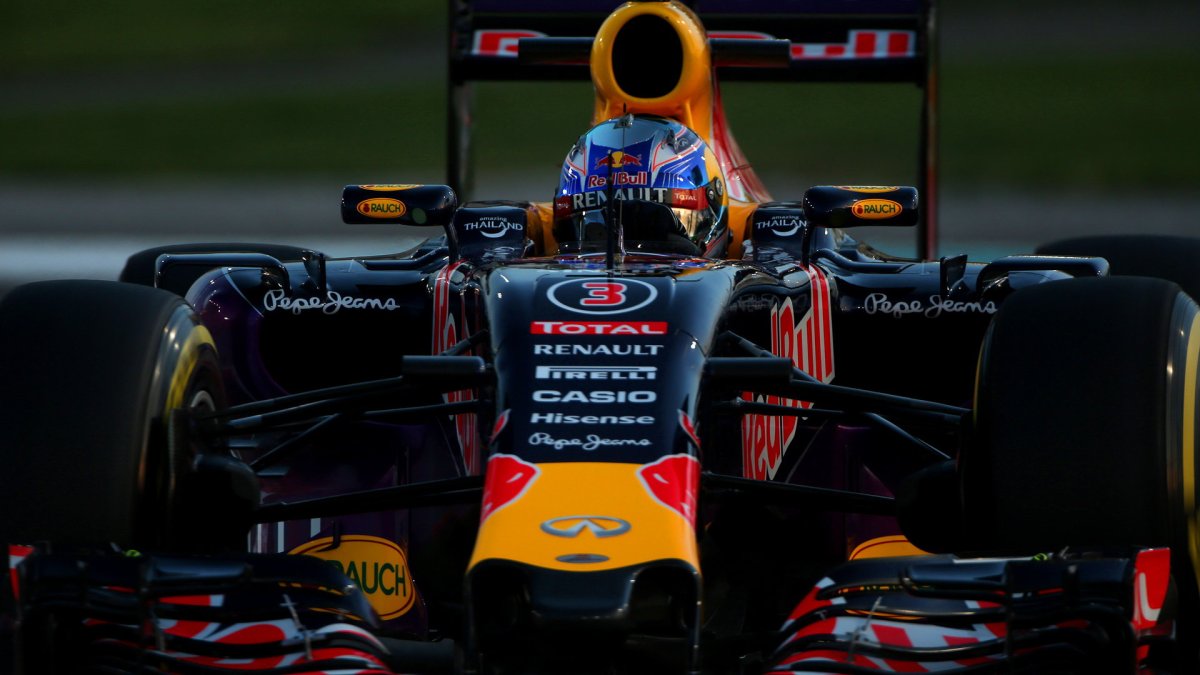 Daniel Ricciardo v Abú Zabí