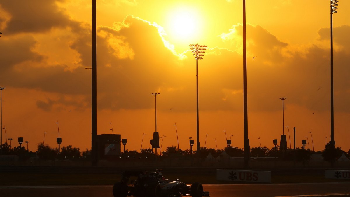 Nico Hülkenberg v Abú Zabí