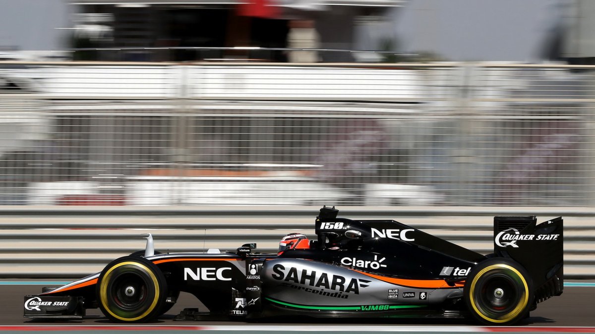 Nico Hülkenberg v Abú Zabí