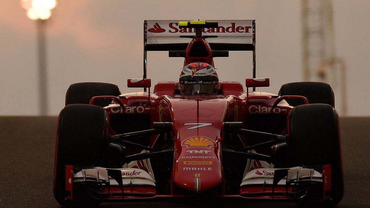 Kimi Räikkönen v Abú Zabí