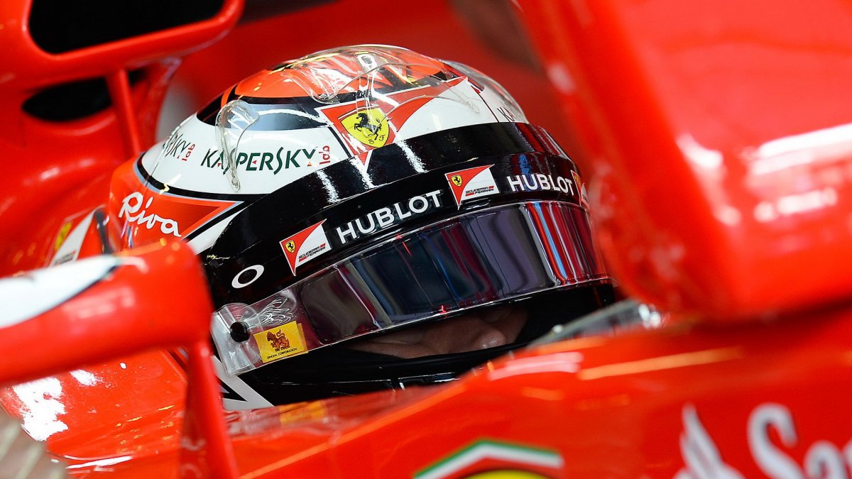 Kimi Räikkönen v Abú Zabí
