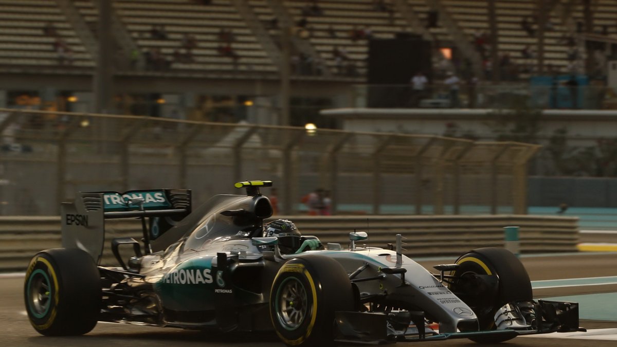 Nico Rosberg v Abú Zabí