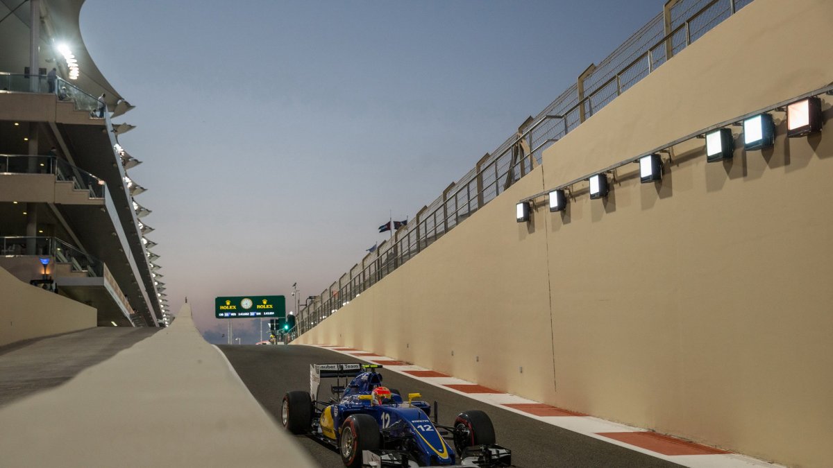 Felipe Nasr v Abú Zabí