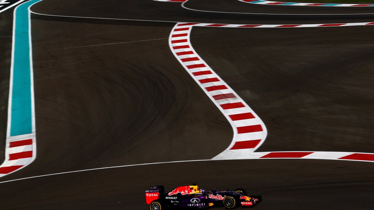 Daniel Ricciardo v Abú Zabí
