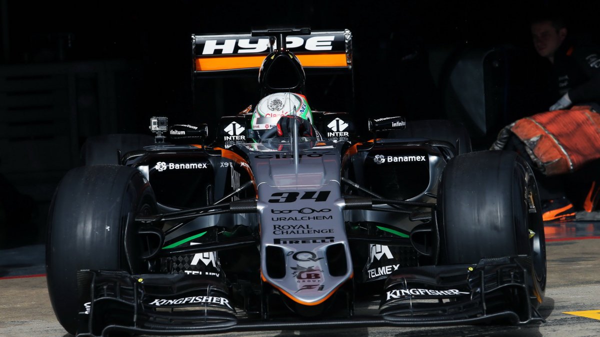 Force India i pro letošek setrvala u specifických otvorů na přídi vozu