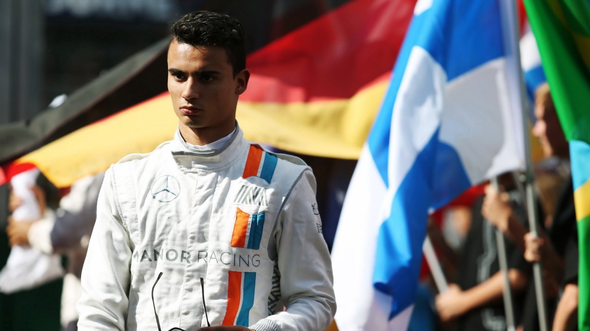 Pascal Wehrlein při závodě v Melbourne