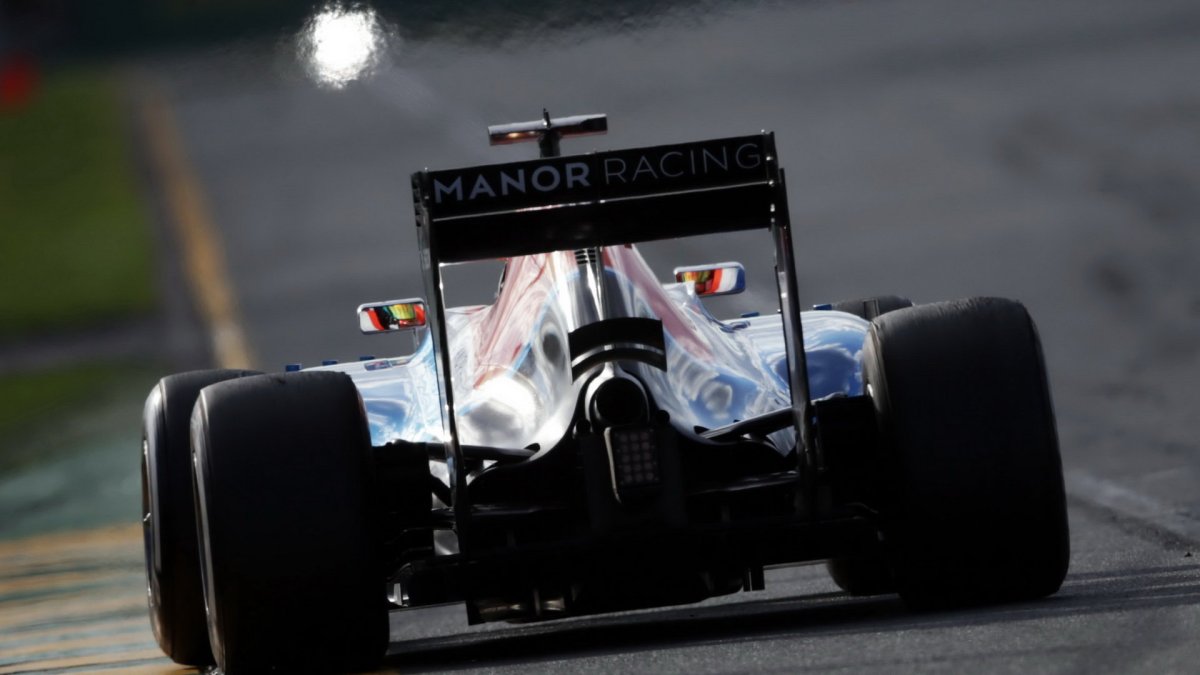 Pascal Wehrlein při závodě v Melbourne