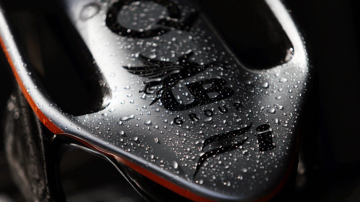 Kapky deště na voze Force India VJM09 - Mercedes v Melbourne