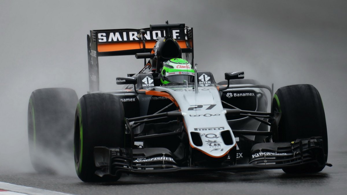 Nico Hülkenberg v kvalifikaci v Číně