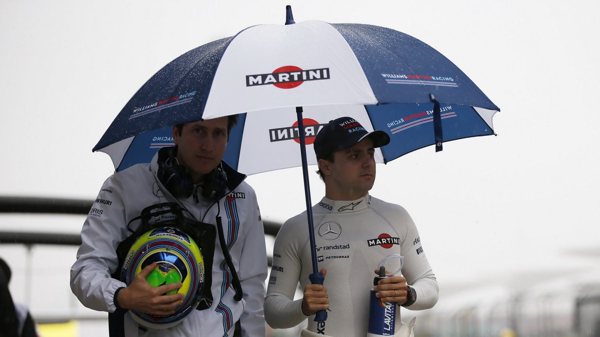 Felipe Massa v kvalifikaci v Číně