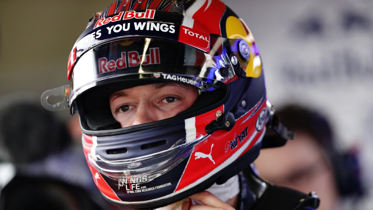 Daniil Kvjat v Číně