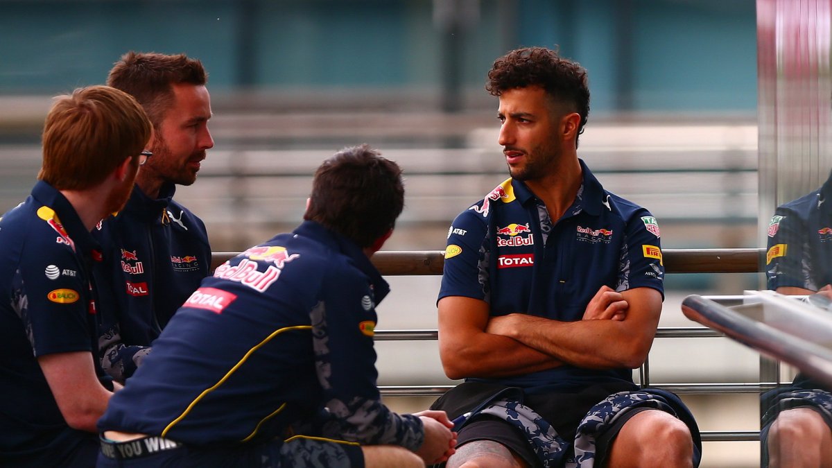 Daniel Ricciardo v Číně