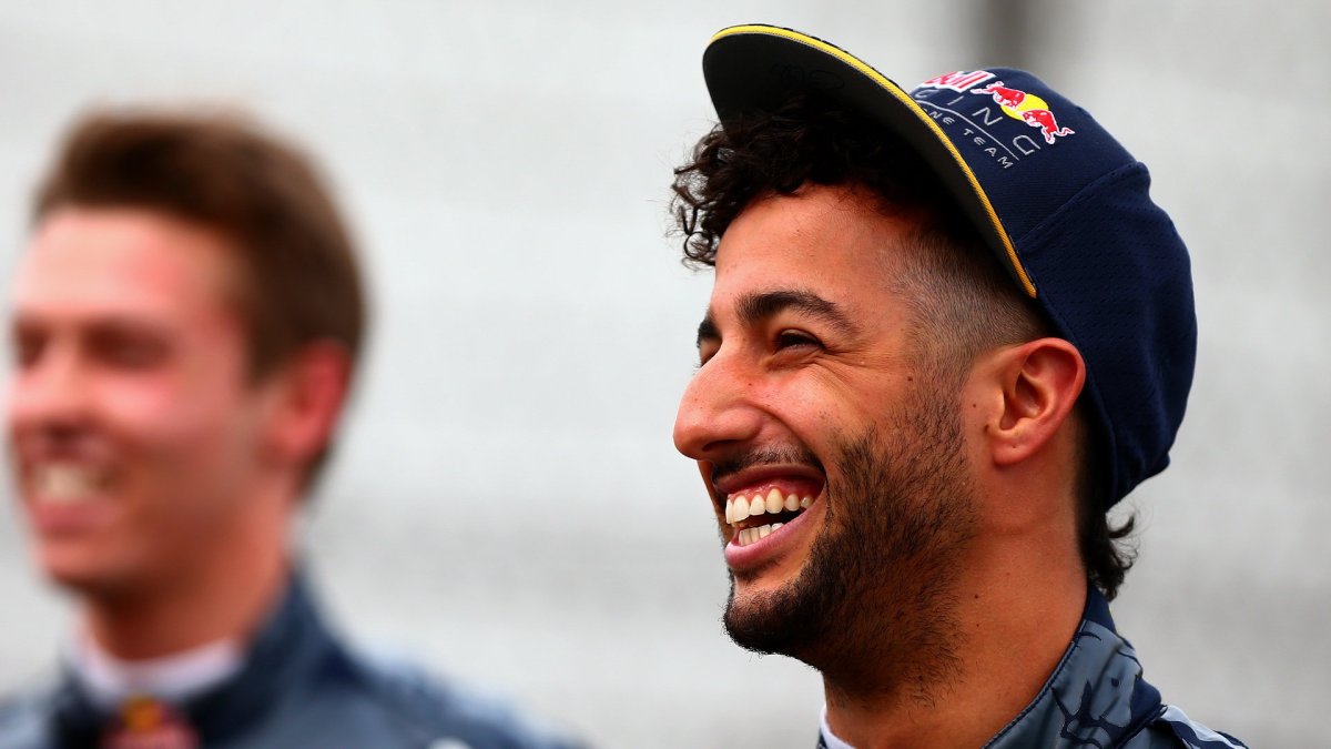 Daniel Ricciardo v Číně