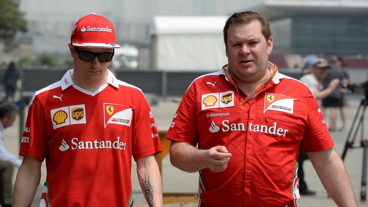 Kimi Räikkönen v Číně