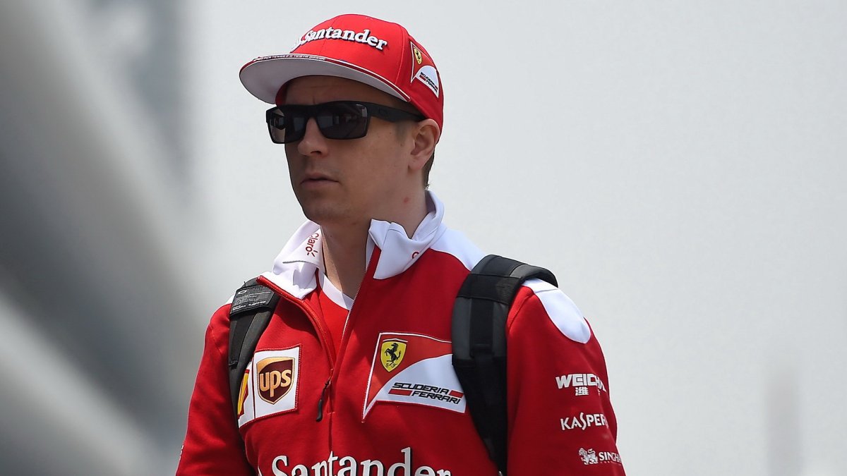 Kimi Räikkönen v Číně