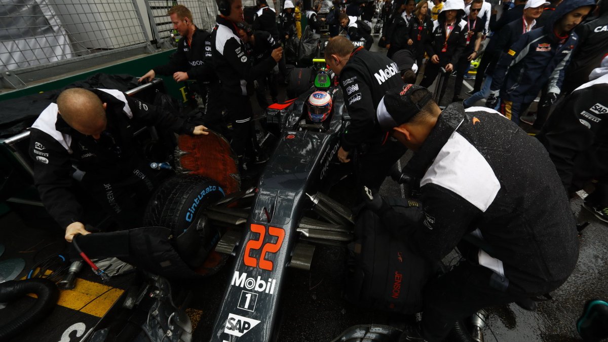 Jenson Button před závodem v Monaku