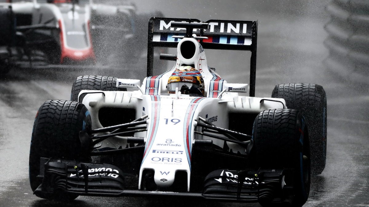 Felipe Massa v závodě v Monaku
