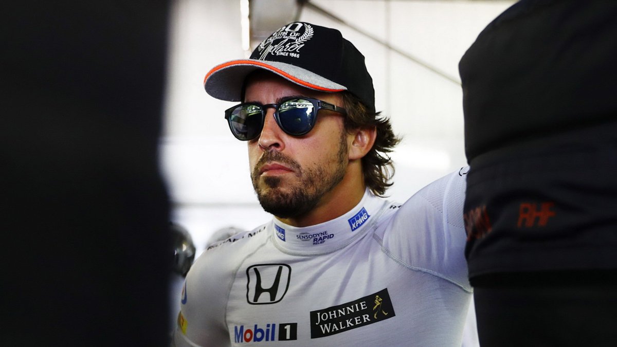 Fernando Alonso v Monaku