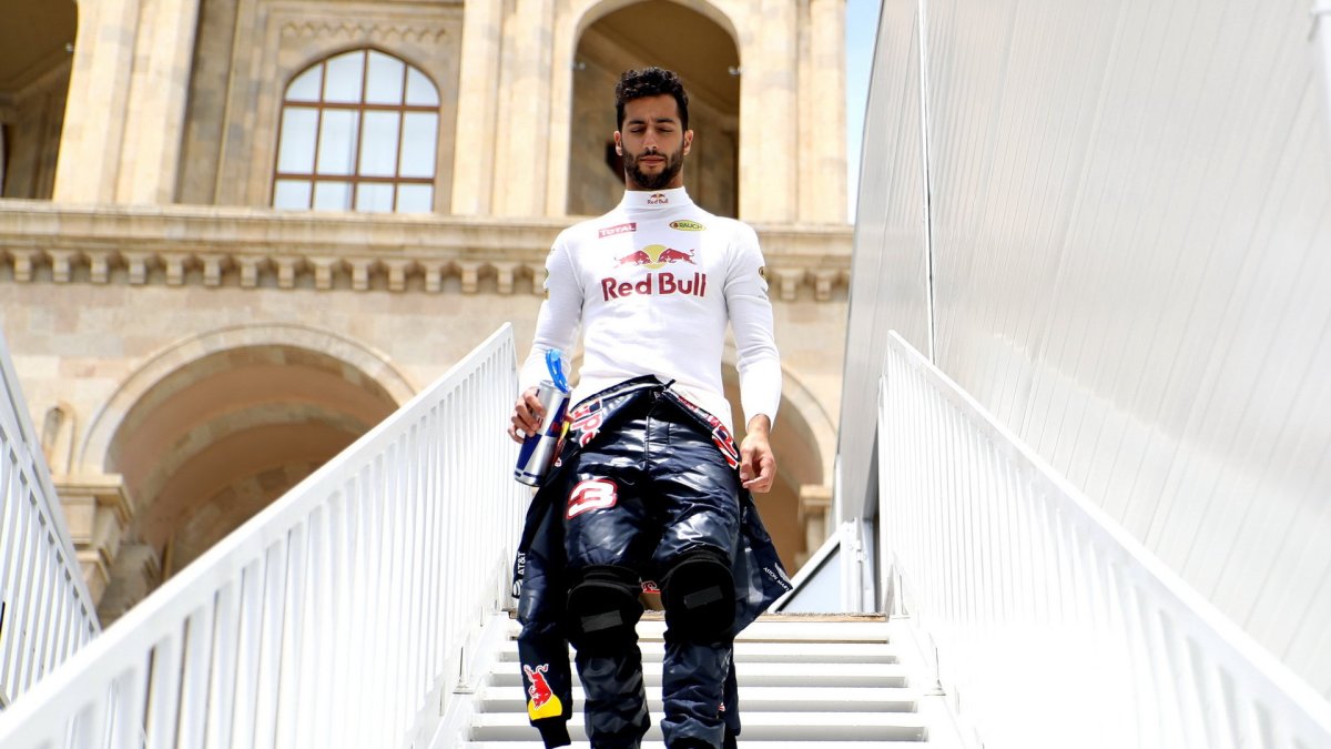 Daniel Ricciardo v Baku