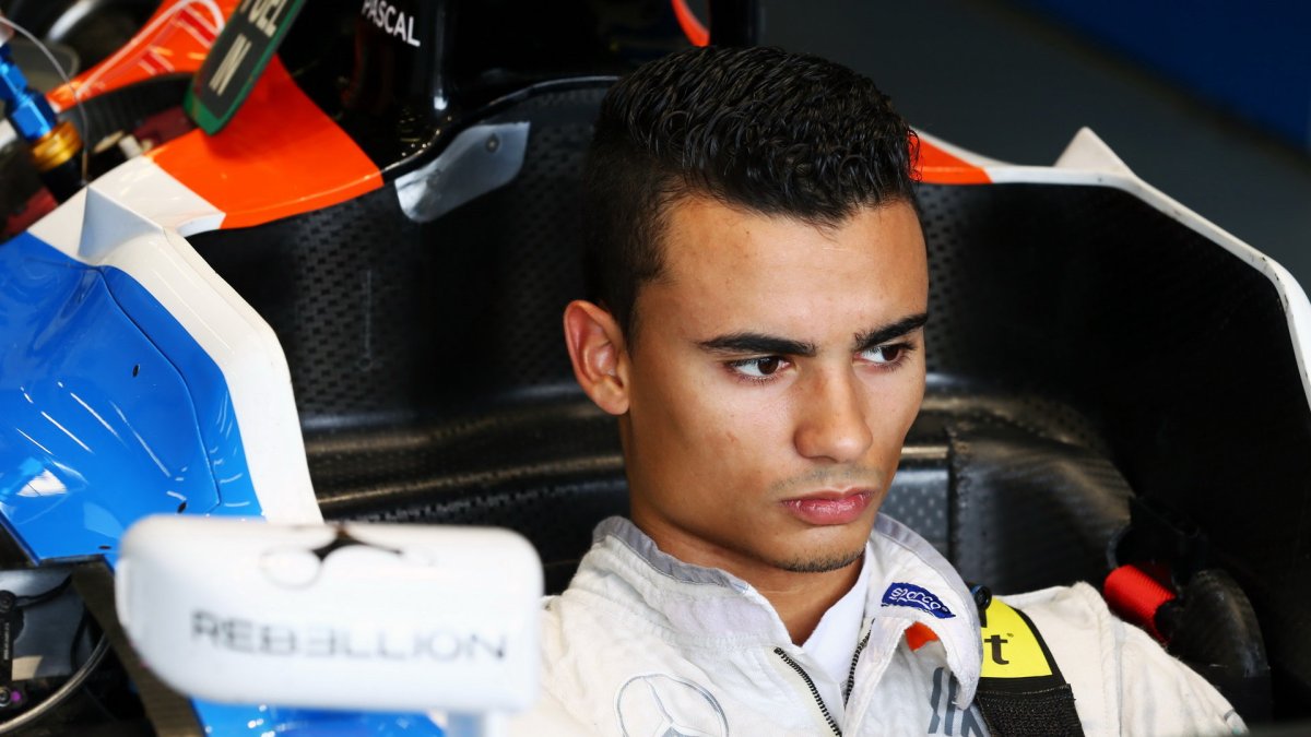 Pascal Wehrlein při tréninku v Baku