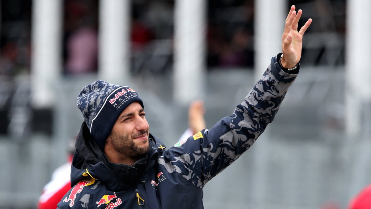 Daniel Ricciardo před závodem v Kanadě