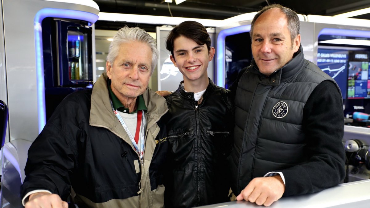 Michael Douglas a v Kanadě