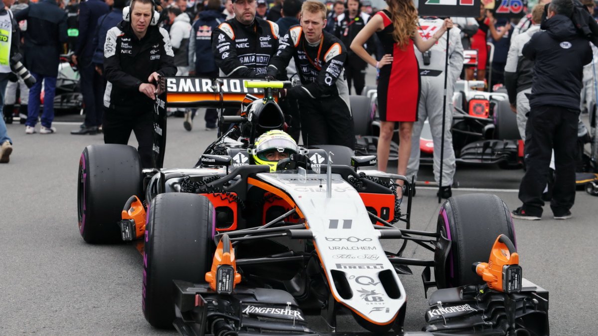 Nico Hülkenberg v závodě v Kanadě