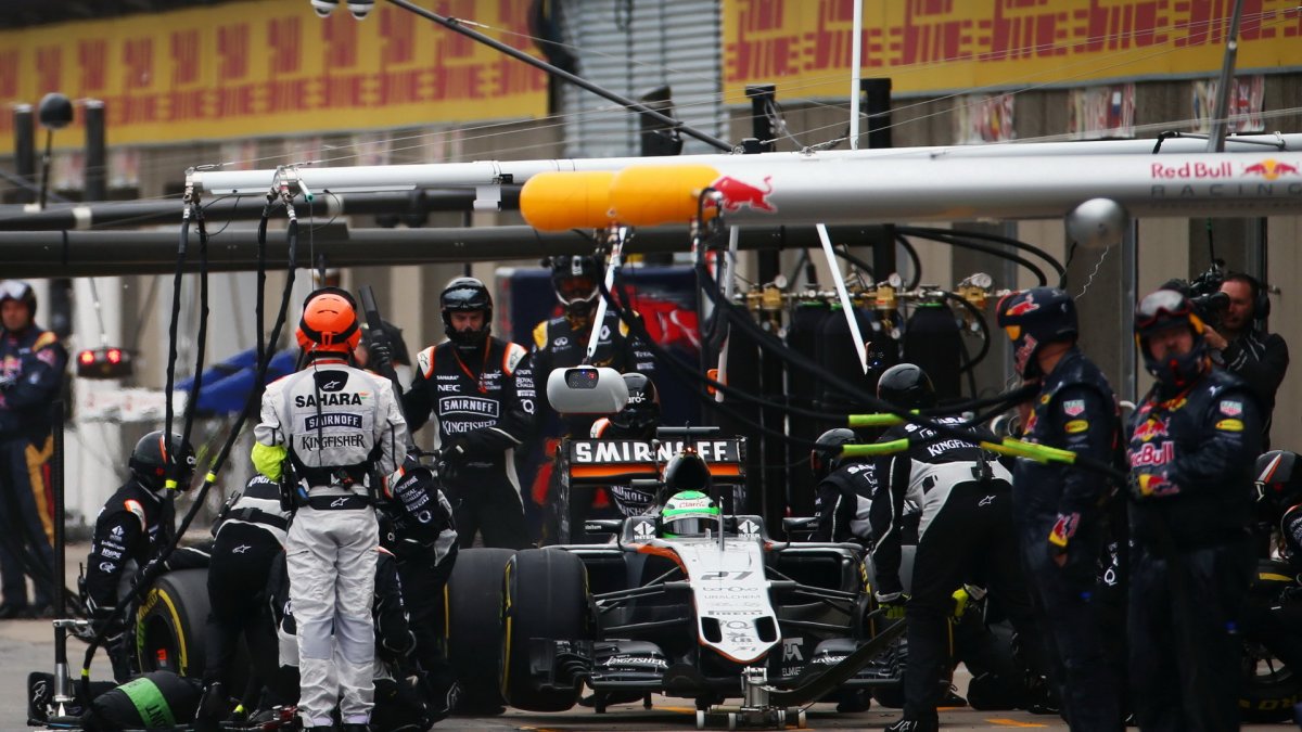 Nico Hülkenberg v závodě v Kanadě