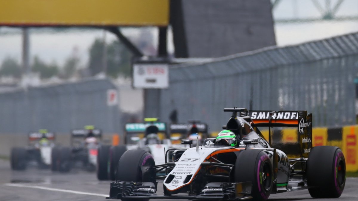 Nico Hülkenberg po startu v závodě v Kanadě