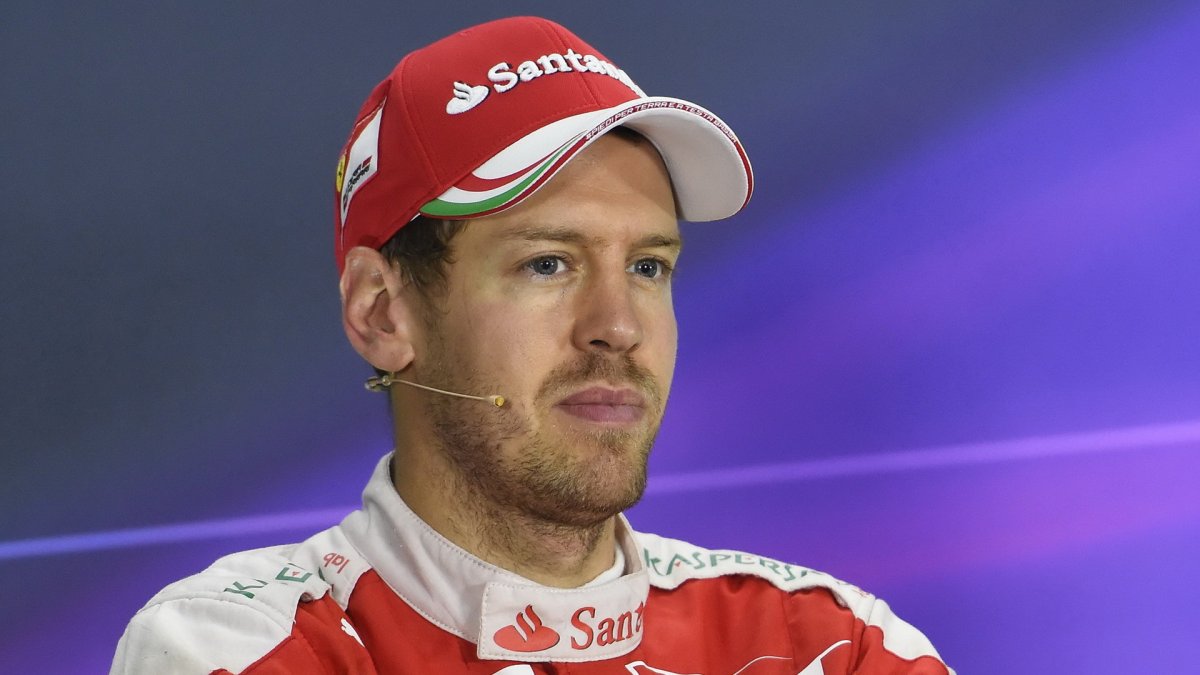 Sebastian Vettel na tiskovce po závodě v Kanadě