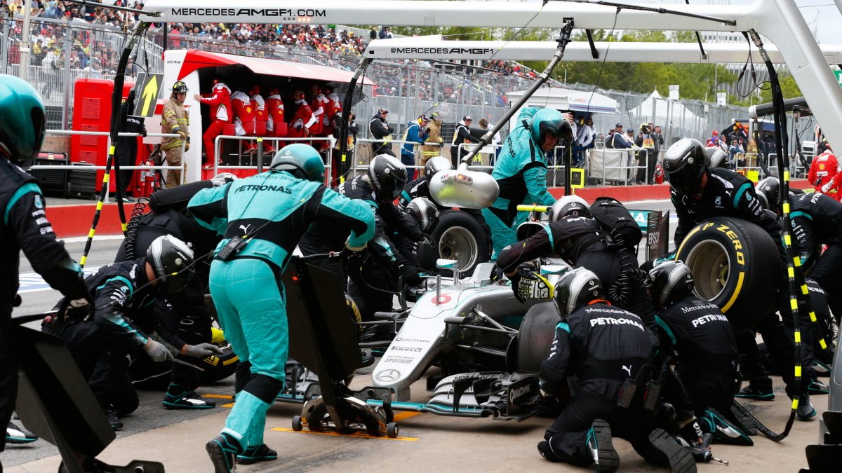 Nico Rosberg v závodě v Kanadě