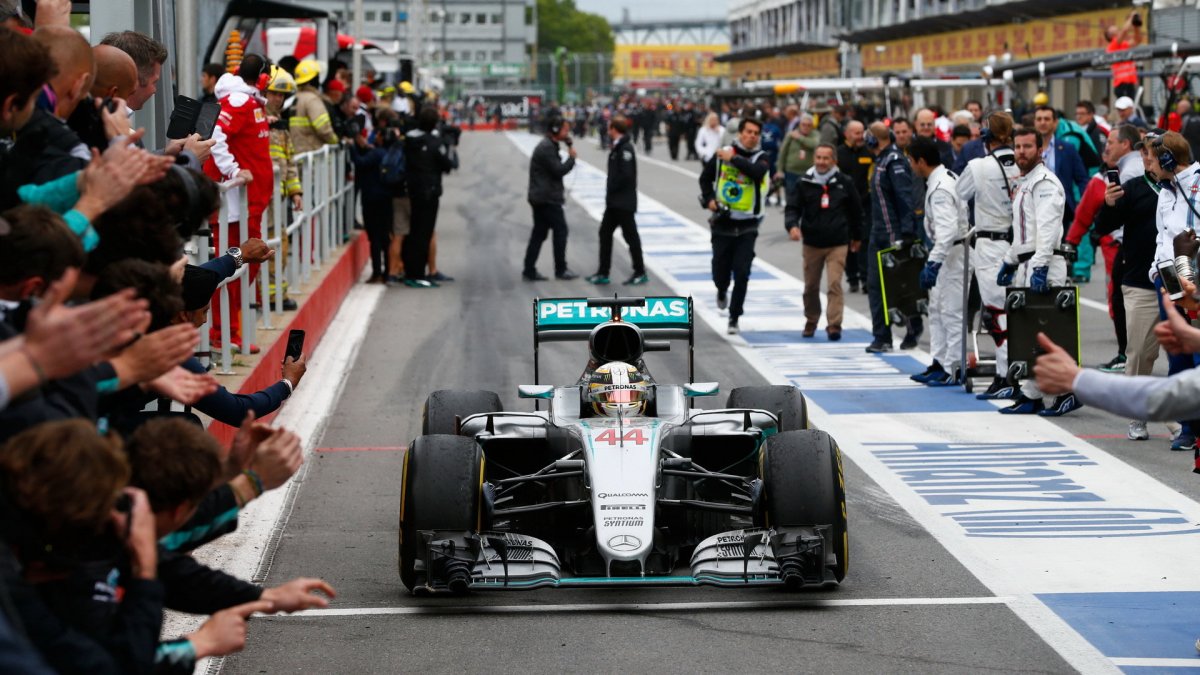 Lewis Hamilton po závodě v Kanadě