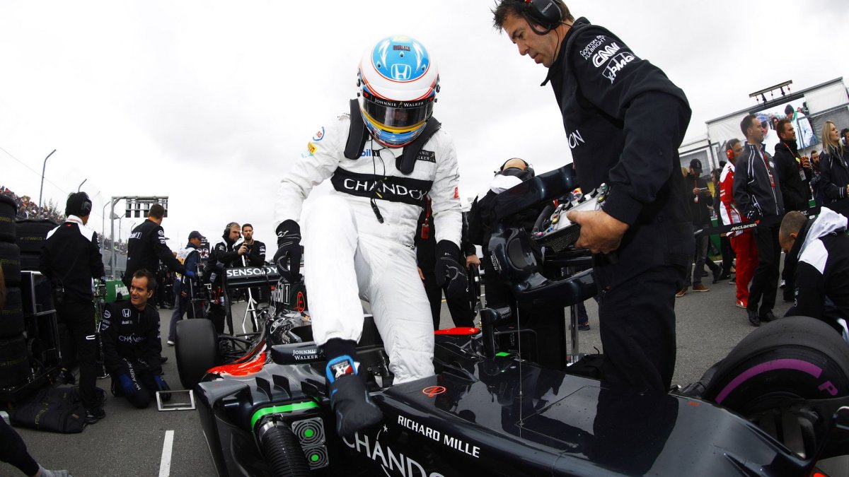 Fernando Alonso před závodem v Kanadě