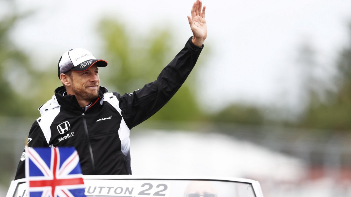 Jenson Button před závodem v Kanadě