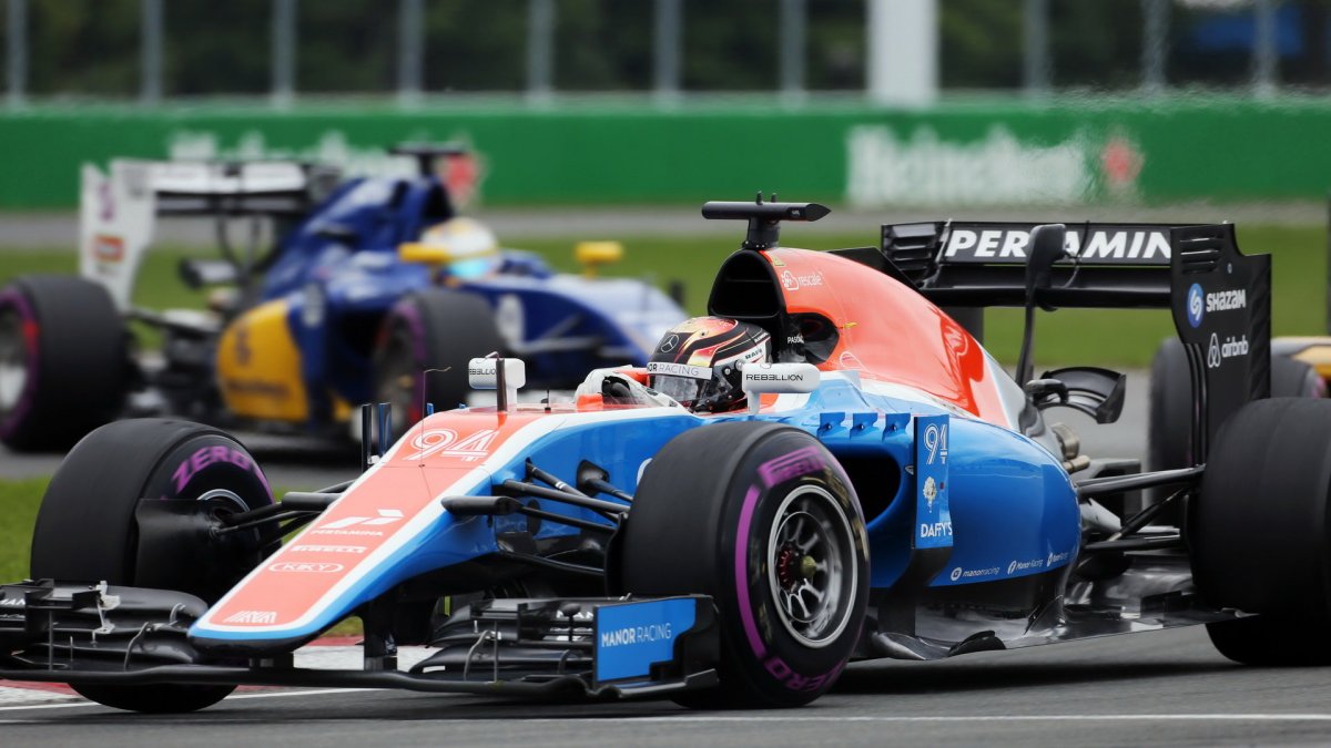 Pascal Wehrlein v závodě v Kanadě