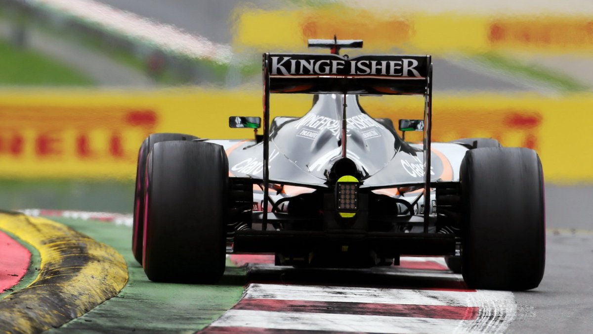 Nico Hülkenberg v závodě na Red Bull Ringu