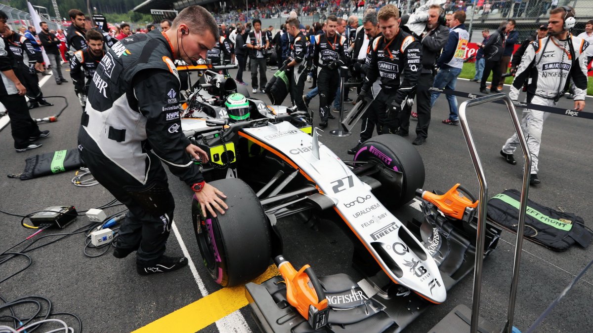 Nico Hülkenberg před závodem na Red Bull Ringu
