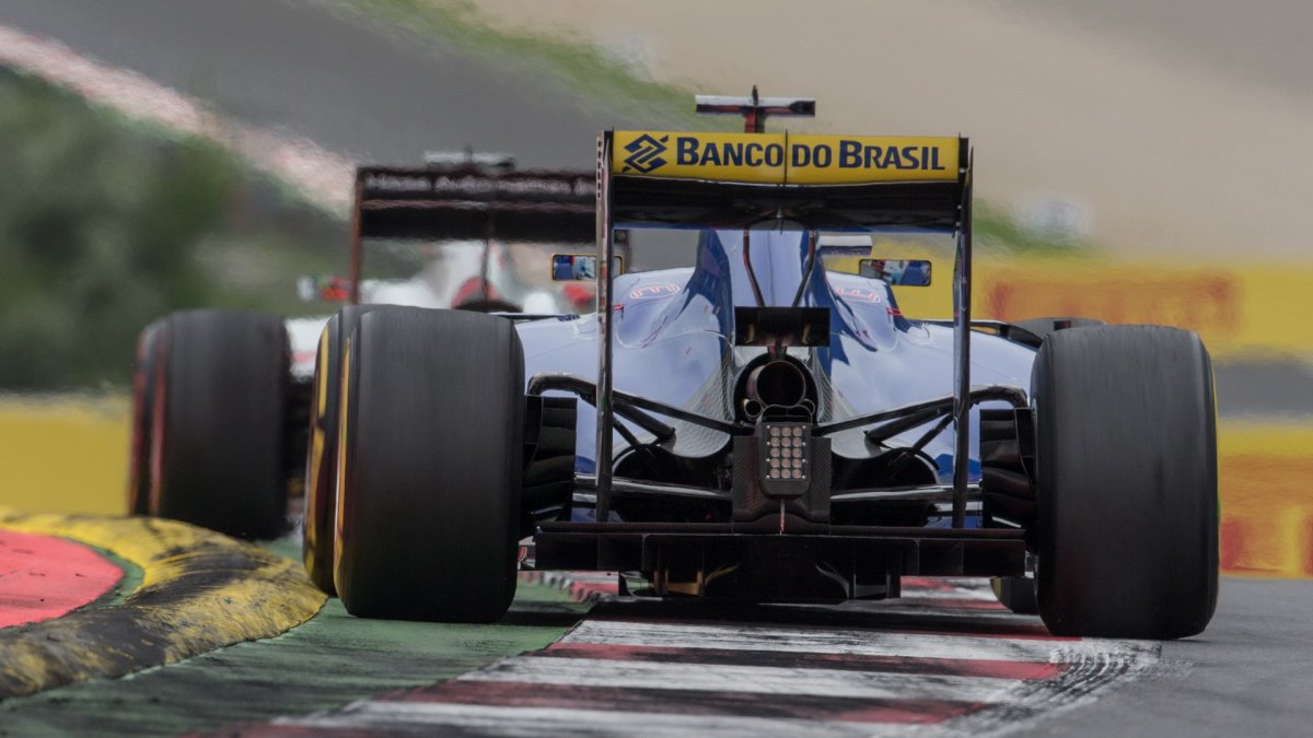 Marcus Ericsson v závodě na Red Bull Ringu