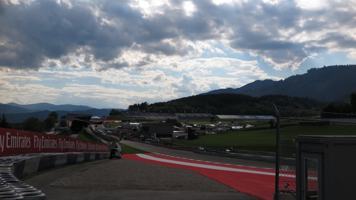 Středeční přípravy na okruhu Red Bull Ring v Rakousku
