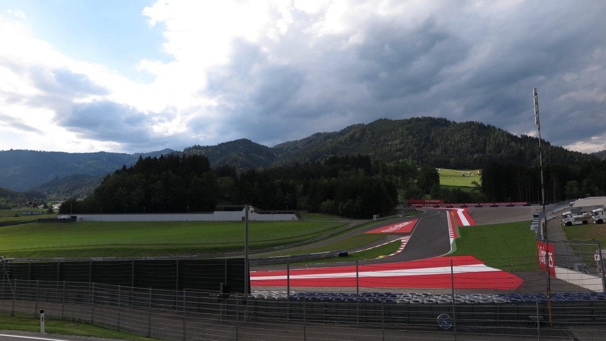 Středeční přípravy na okruhu Red Bull Ring v Rakousku