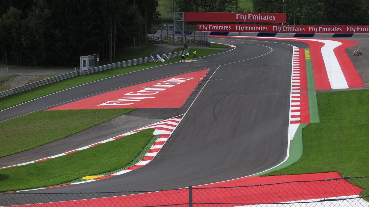 Středeční přípravy na okruhu Red Bull Ring v Rakousku