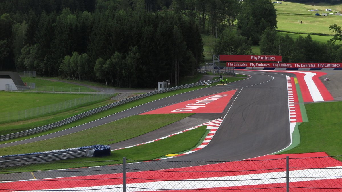 Středeční přípravy na okruhu Red Bull Ring v Rakousku