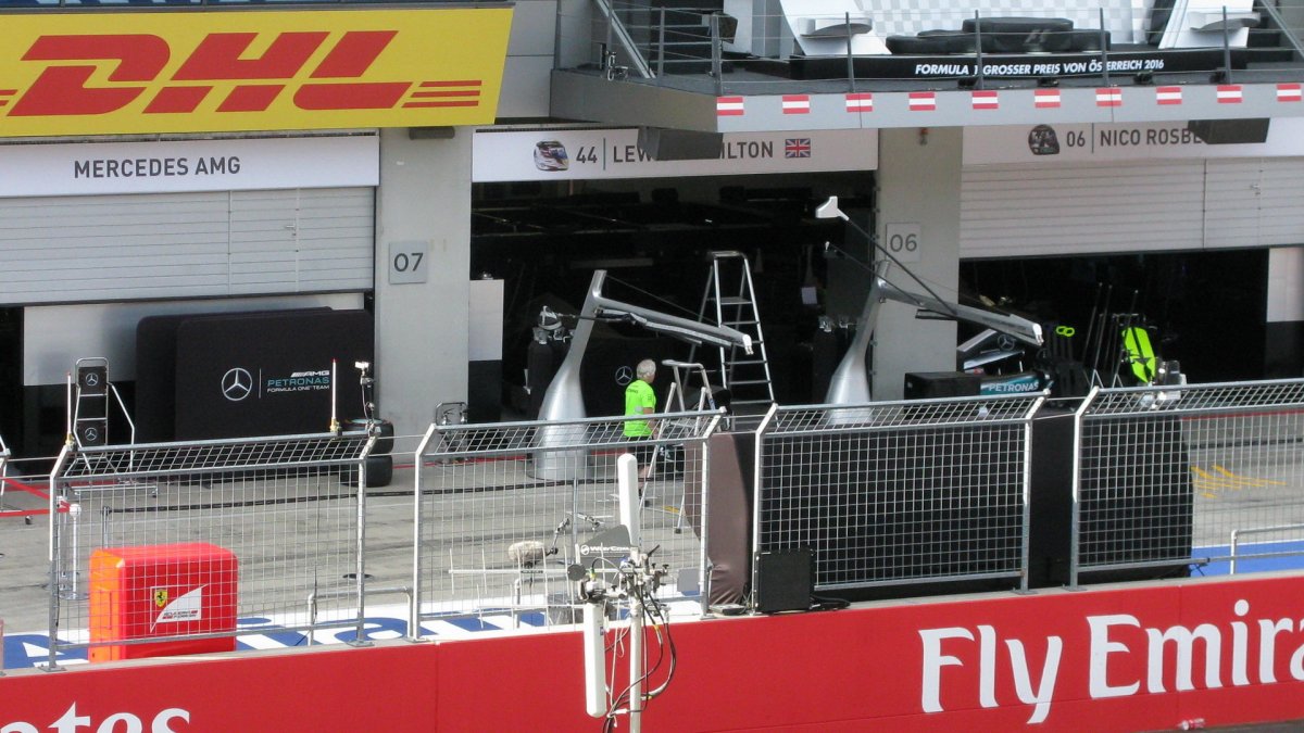 Středeční přípravy na okruhu Red Bull Ring v Rakousku