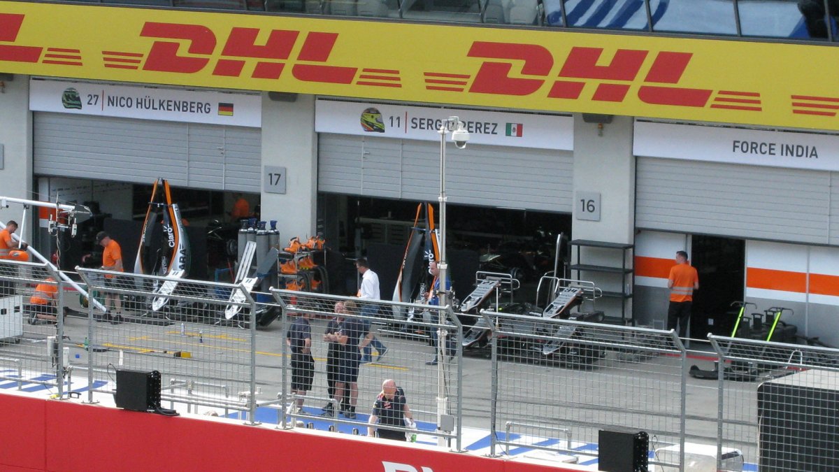 Středeční přípravy na okruhu Red Bull Ring v Rakousku