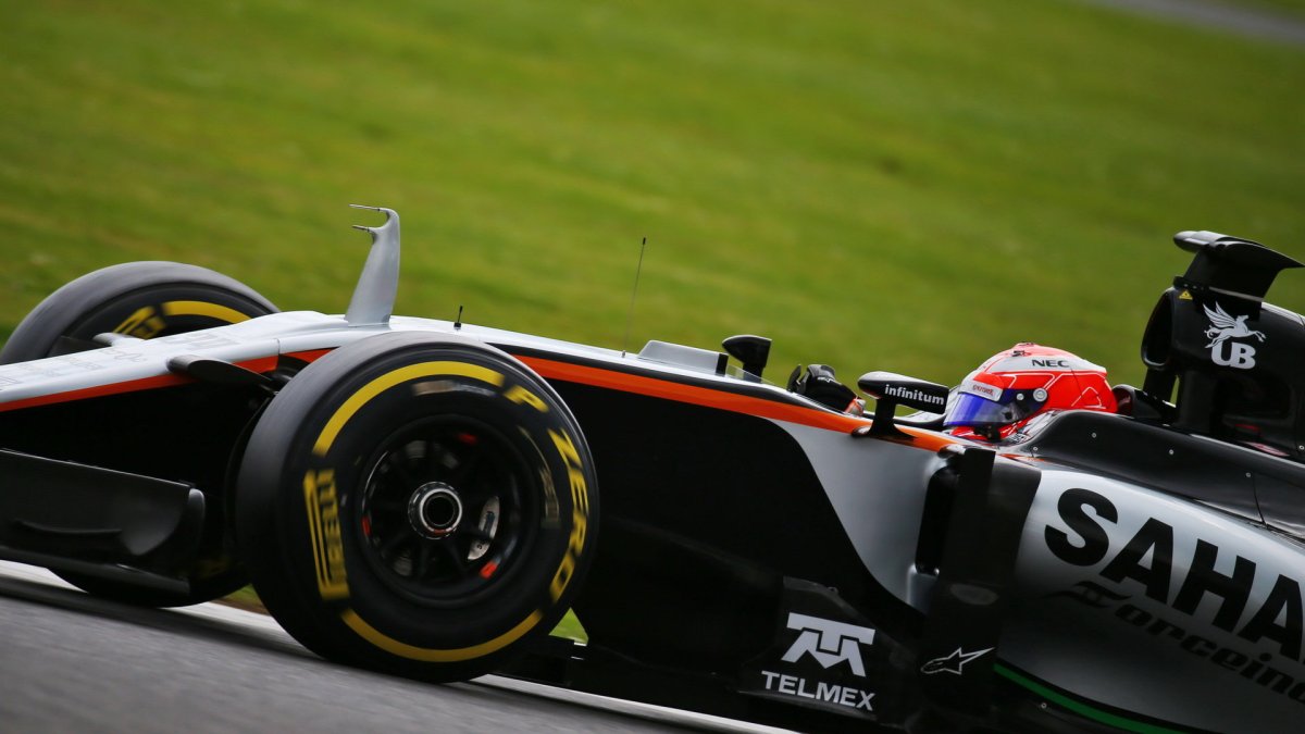 Nikita Mazepin při posledních sezónních testech v Silverstone, druhý den